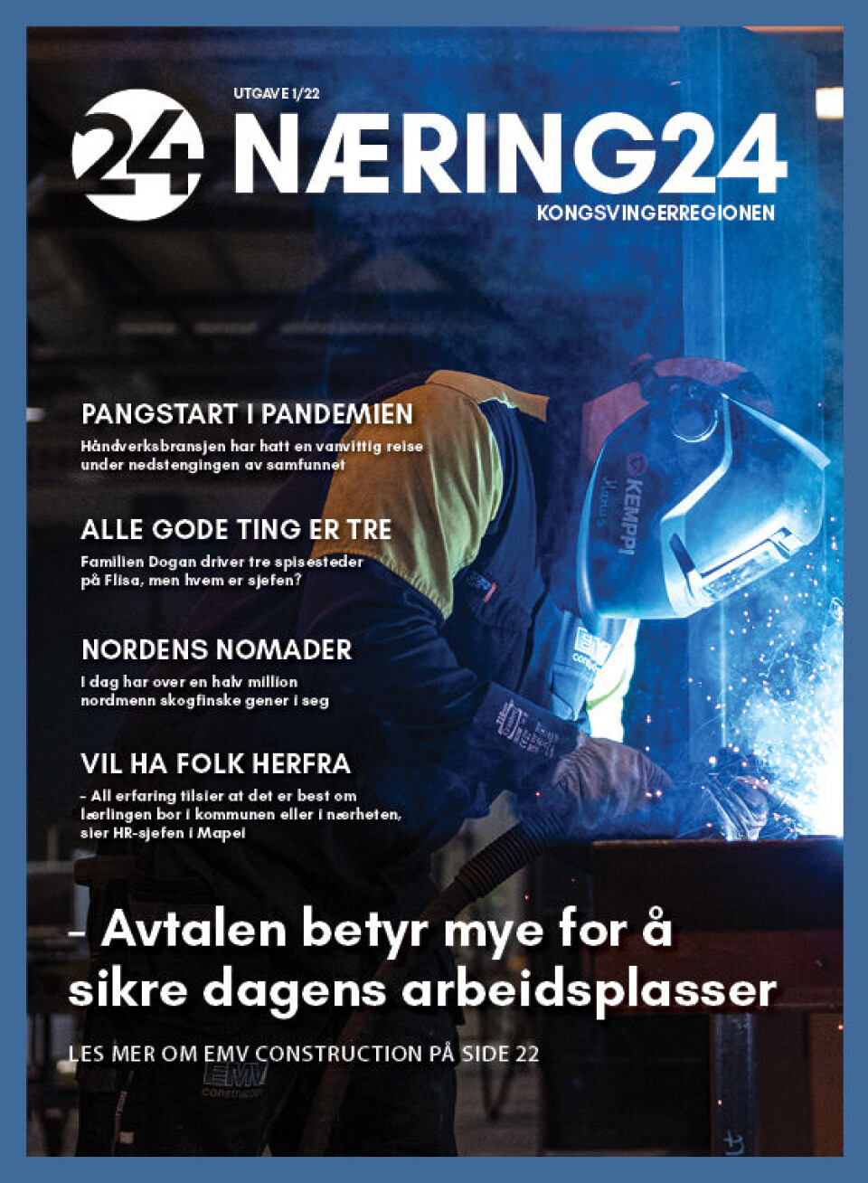 Nytt næringslivsmagasin er på vei ut til alle bedrifter i Kongsvingerregionen.