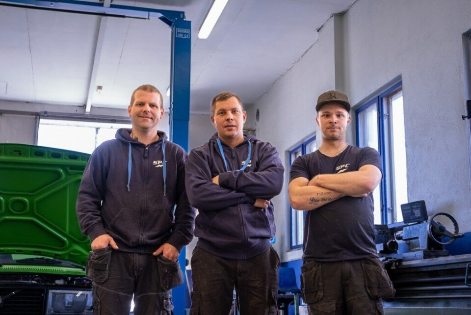 - Beliggenheten er fin, mener fra venstre Ivan Bekkebråten, Thomas André Kolstad og Eskil Nerby.