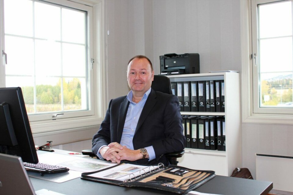 – I denne bransjen vil det alltid komme opp- og nedturer, sier Eivind Kjølsvik Aursøy, daglig leder i Real Næringsmegling AS. Han er ikke bekymret over utviklingen i næringseiendomsmarkedet. (Foto: Real Næringsmegling).