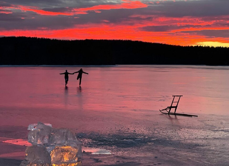Magiske Finnskogen byr på romantikk og fantastiske naturopplevelser om vinteren også. (Foto: To Sprelske)