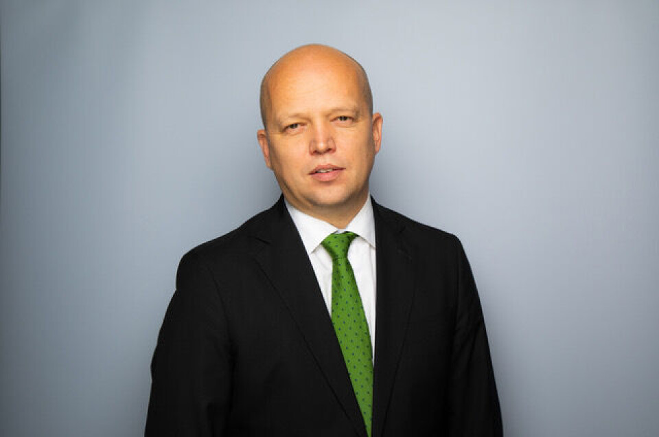 – Vi må unngå en overoppheting av norsk økonomi, advarer finansminister Trygve Slagsvold Vedum i en pressemelding i dag. (Foto: Finansdepartementet)