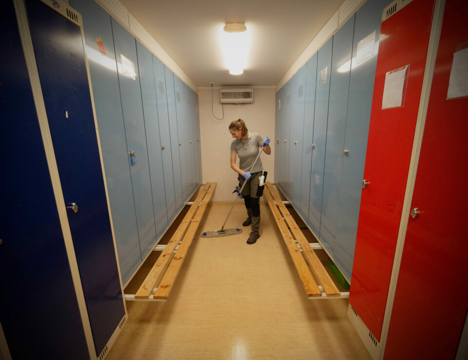 – Vær hyggelig mot renholderen!