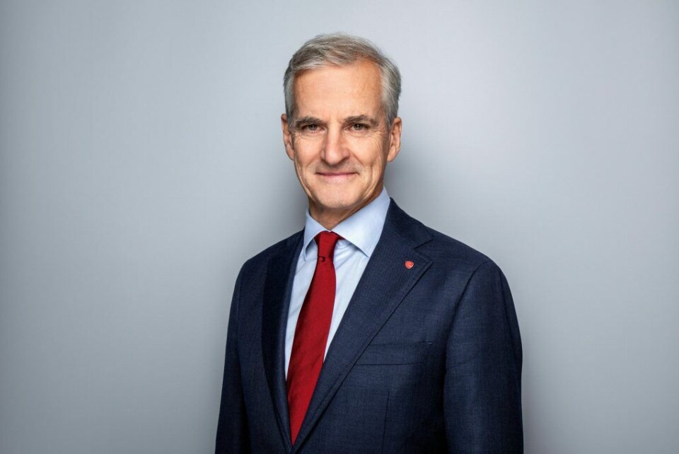 – Vi kan gå tilbake til en normal hverdag, sa Jonas Gard Støre på pressekonferansen lørdag formiddag. (Foto: Kommunikasjonsavdelingen/Statsministerens kontor)