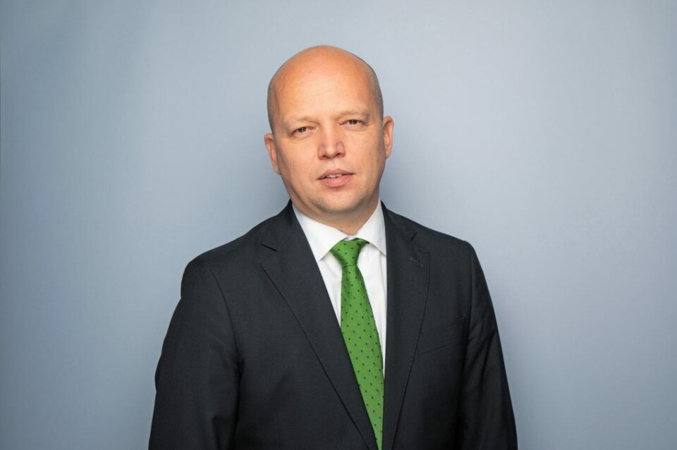 Regjeringen ved finansminister Trygve Slagsvold Vedum øker skatten, arbeidsgiveravgiften og formueskatten. (Foto: NTB / Statsministerens kontor).