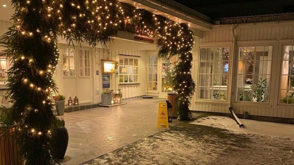 Julestemning på Skaslien Gjestgiveri (Foto: Skaslien Gjestgiveri).