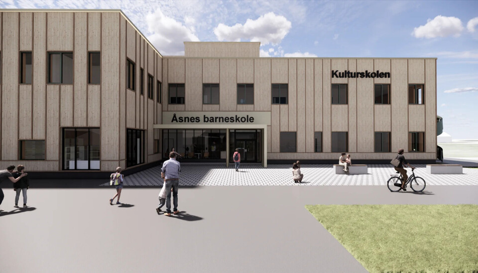 FERDIG TIL SKOLEÅRET 25/26: Totalentreprenøren HENT AS har vunnet konkurransen om utvikling og bygging av Åsnes barneskole på Flisa i Åsnes kommune. I byggeprosjektet for den nye skolen er det satt av 1, 2 millioner kroner til kunstprosjekt/utsmykking.